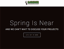 Tablet Screenshot of kamatarislandscape.com